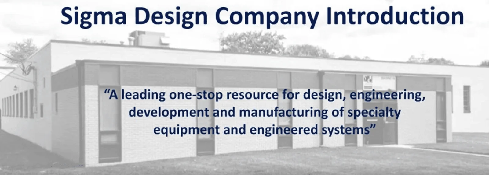 Sigma Design Company Introduction Sigma Design Company Introduction