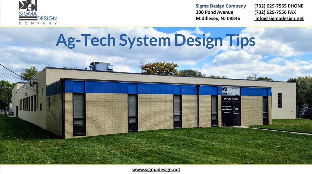 Ag Tech System Design Tips