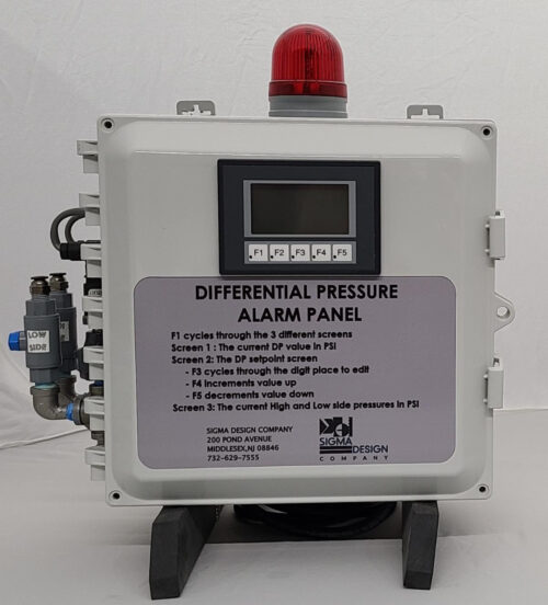 Differential Pressure Alarm Panel